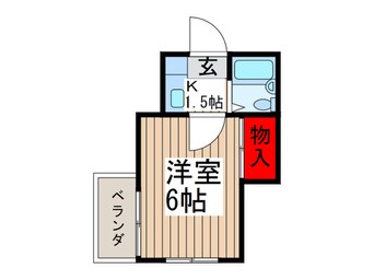 間取図 ジュネス下大久保