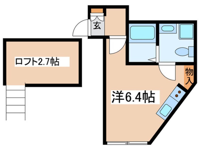 間取図 ロフティ横須賀