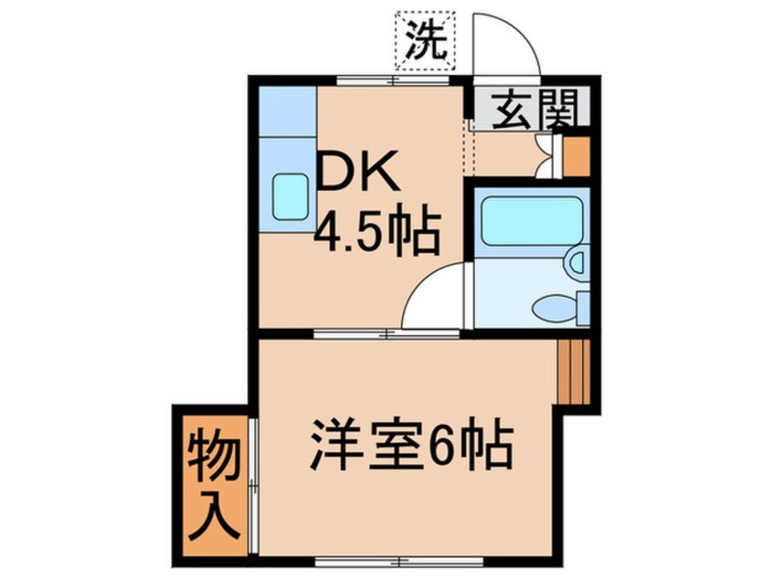 間取図 ハイツ斉藤