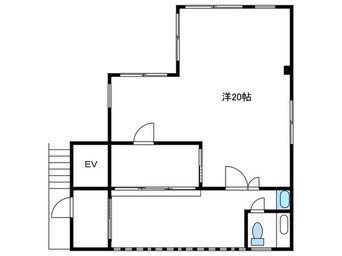 間取図 Ｋ・Ｍ・Ｃビル