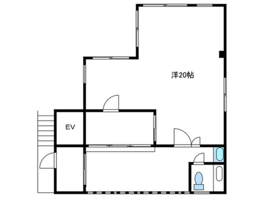 間取図 Ｋ・Ｍ・Ｃビル