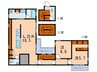 Herb Garden House 2LDKの間取り