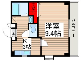 間取図 サンサーレ稲荷