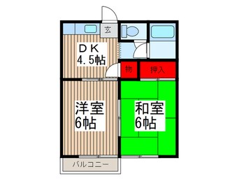 間取図 サンハイツ池田