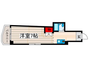 間取図 ドゥエルカネヒラ