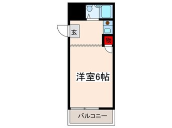 間取図 ドゥエルカネヒラ