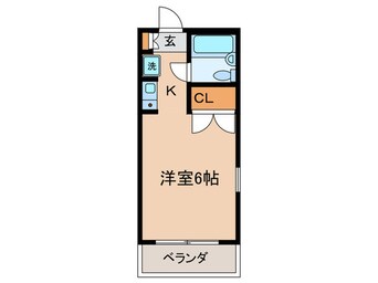 間取図 ハイツ大門