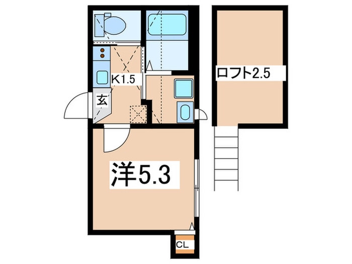 間取り図 オレンジコート