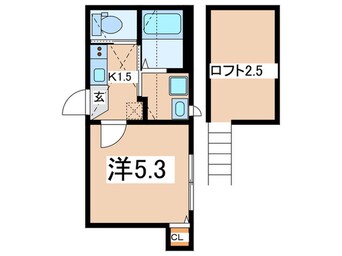 間取図 オレンジコート