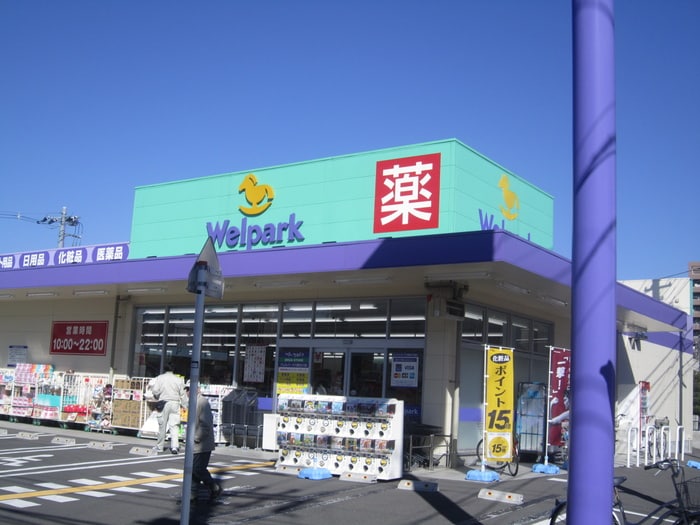 ウェルパーク川崎古川店(ドラッグストア)まで668m グレース大栄