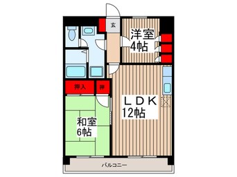 間取図 メゾン戸張
