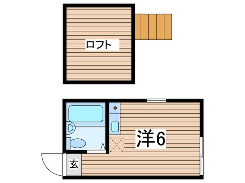 間取図 ユナイト西横浜タワー・ビュー