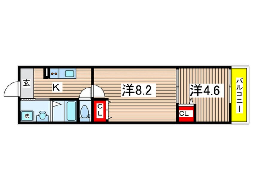 間取図 グランドレジデンス都町