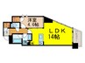 エミリブ石神井公園 1LDKの間取り