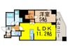 エミリブ石神井公園 1LDKの間取り