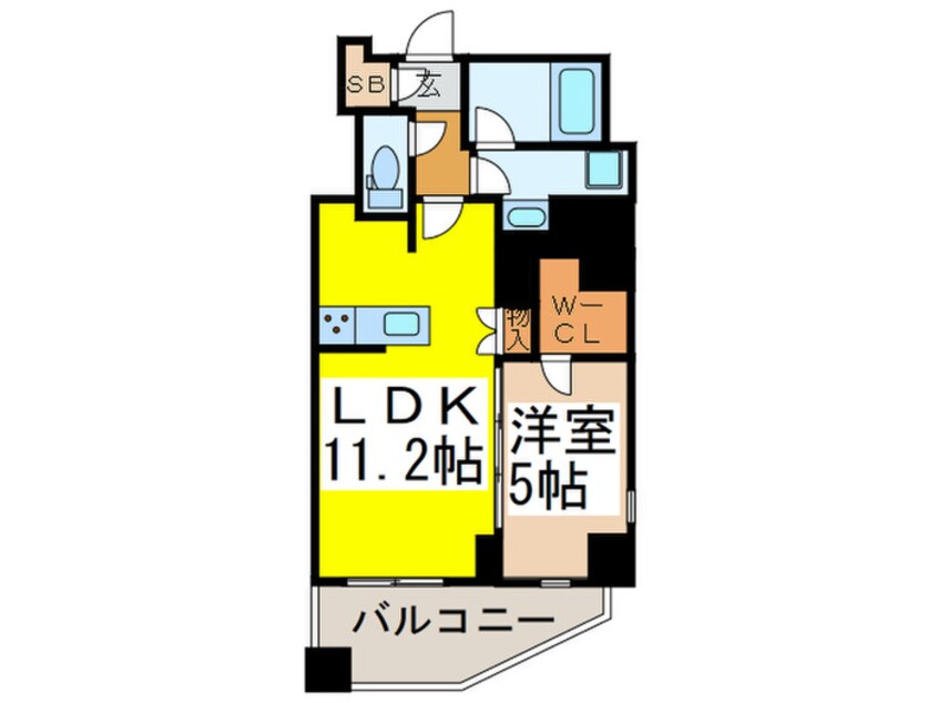 間取図 エミリブ石神井公園