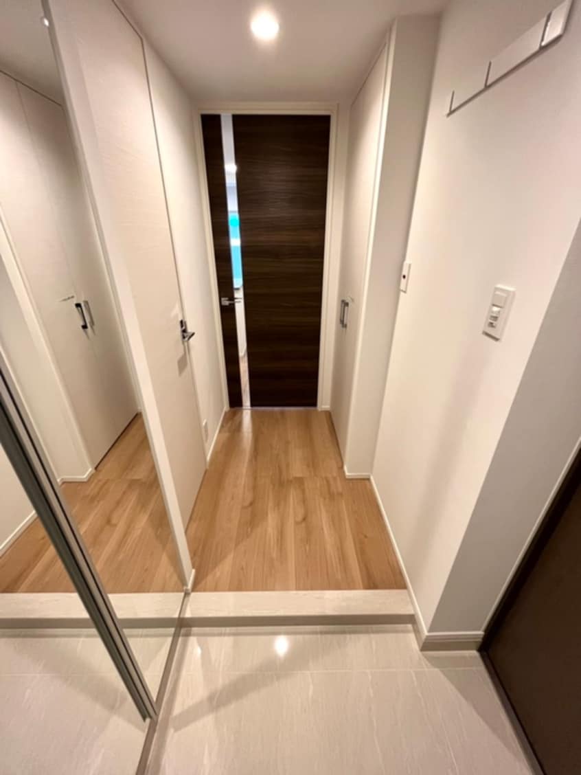 廊下 サニバス飯田橋