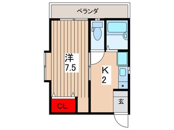 間取図 ロッキー毛呂山