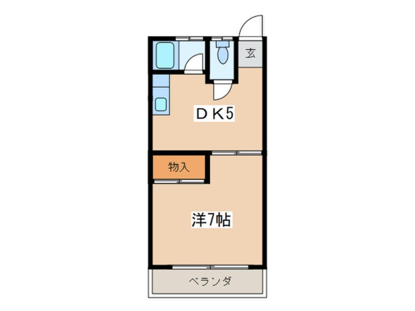 間取図 ブルク大澤