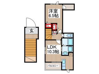 間取図 ル・ベリエ