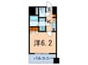 ﾌﾟﾚｻﾝｽ本駒込ｱｶﾃﾞﾐｱ（５０３） 1Kの間取り