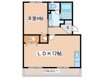 間取図 ポプラヶ丘コープ３号棟