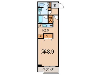 間取図 パシフィックコ－ト目黒南