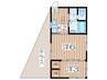 クラルテ 2Kの間取り