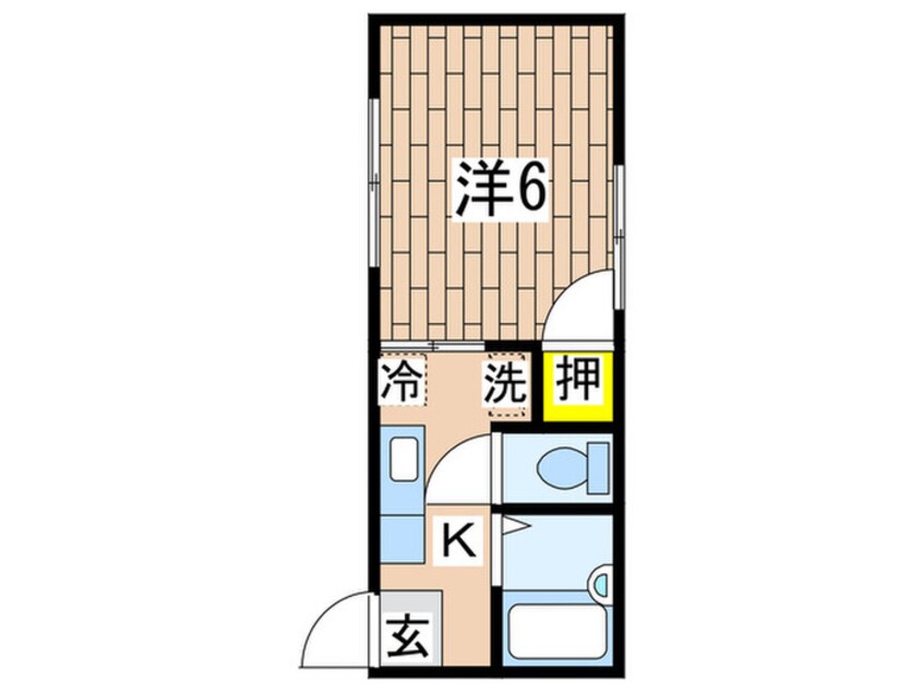 間取図 クラルテ