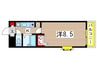 Ｋ・Ｓプラージュ 1Kの間取り