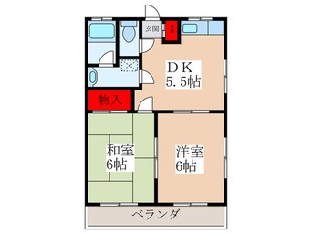 間取図 ハイツ青井