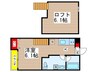 ＣＵＢＥ幕張 1Kの間取り
