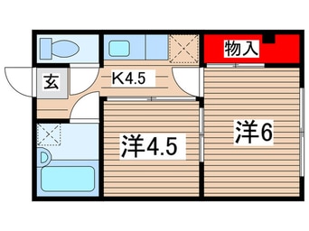 間取図 大和ビル院内
