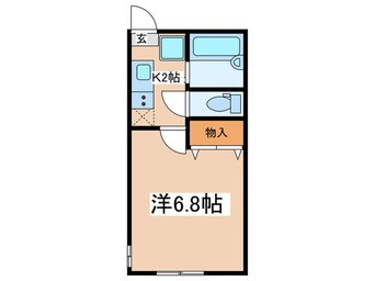 間取図 AZEST-RENT宮崎台