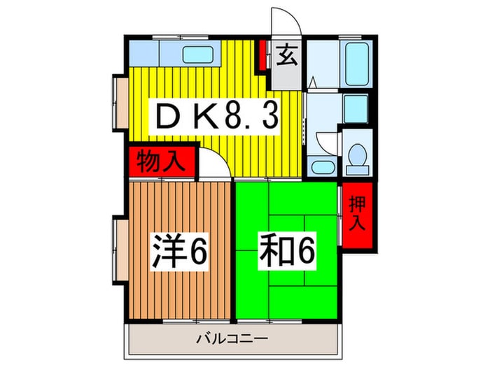 間取り図 アメニティ－ＴＡＫＡＮＯ