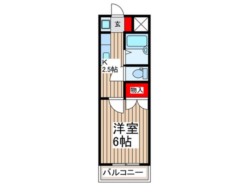 間取図 リヴィエールⅠ
