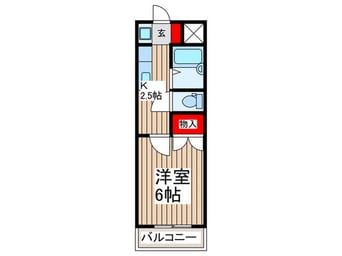 間取図 リヴィエールⅠ