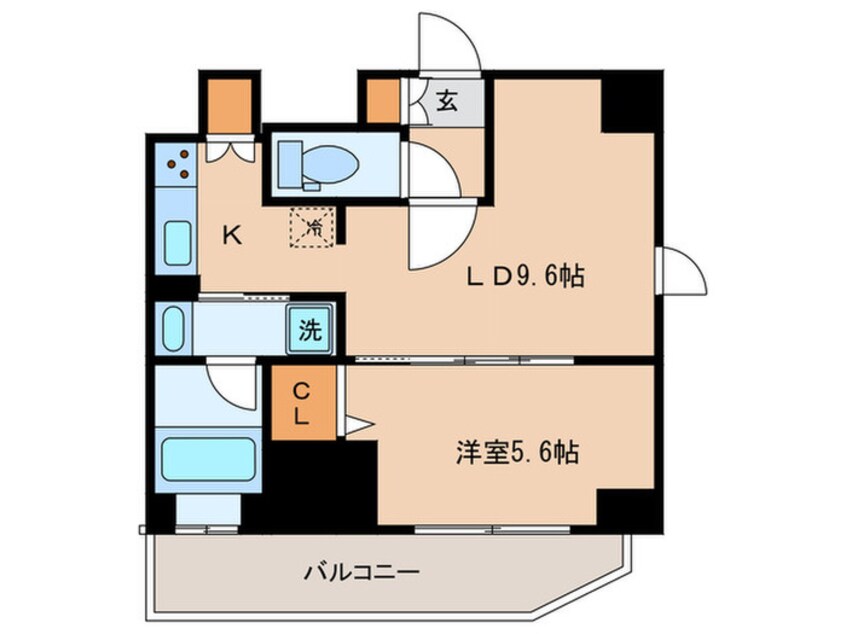 間取図 パティオスクエア御茶ノ水