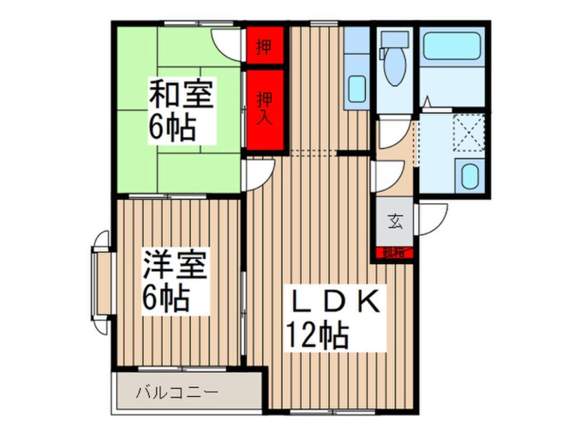 間取図 エスポワ－ル