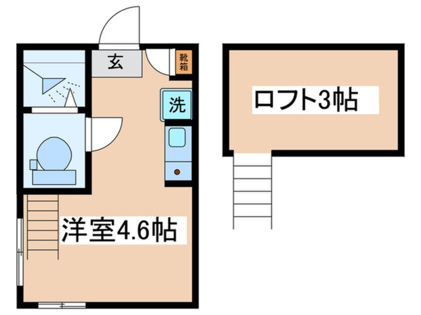 間取図 リヴィエール明大前