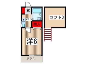 間取図 グレ－スハイツ狭山