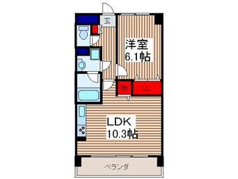 間取図 エレガン・レ－ヴ
