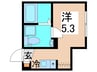 オアシス五反野 1Rの間取り
