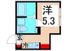 オアシス五反野 1Rの間取り