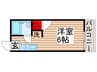 ボヌール北綾瀬 1Rの間取り