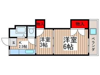 間取図 北村マンション