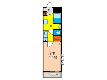 間取図 カ－サ・アヴィ－トＢ