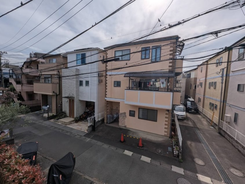 室内からの展望 二子ハイツ