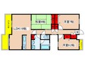 読売ランド第一マンションズの間取図