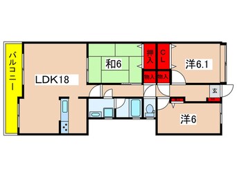 間取図 読売ランド第一マンションズ